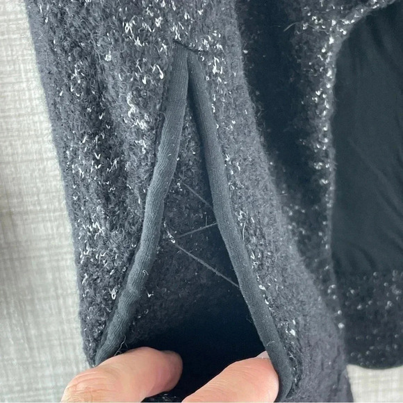 Theory Women's P Wool Blend open front lined cardigan sweater 8917 - Picture 6 of 11